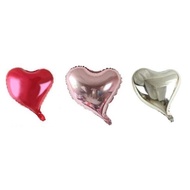 Slanted love foil balloon size 54x47CM