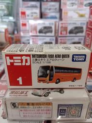 TOMICA NO.1絕版MITSUBISHI FUSO AERO QUEEN