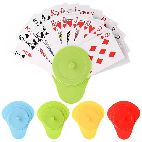 1pc/2/4pcs,Poker Card Holder,Suitable for Game Nights,Applicable to Poker,Suitable for Poker Card St