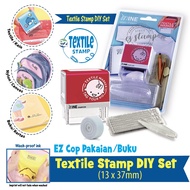 💥DIY Mine Stamp Water / Textile Clothing Marker / Clothing Labels For Kids /Cop Baju Fabrik/儿童可洗衣物印章