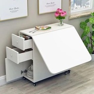 h0010摺疊餐桌 廚房儲物櫃 移動摺疊桌 伸縮餐枱 飯桌 飯檯