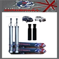 KYB RS / QHUK PERODUA AXIA ABSORBER REAR + BOOT QHUK SUSPENSION HEAVY DUTY