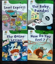 幼稚園圖書教材 牛津小讀者系列 Oxford Little Readers《snail express》《the online lesson》《the baby pandas》《how do you 
