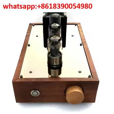 6N8P 6SN7 Tube Preamplifier 6Z5P Rectifier Tube Solid Wood Box HIFI Tube Preamp Frequency Response 1