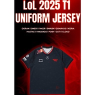 [LoL] 2025 T1 Uniform Jersey