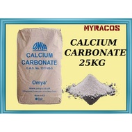 READY STOCK: 25KG CALCIUM CARBONATE POWDER - FULL BAG CACO3