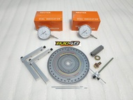 dial indikator busur derajat komplit dayel set