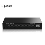 2.5Gb 8 Port Network Switch 2.5Gbps Unmanaged Ethernet Switch with 10Gb SFP+ Slot Home Lab Small Set
