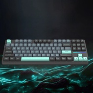 Bluetooth Keyboard Three-Mode Keyboard Full-Key Hot-Swappable RGB Gaming Mechanical Keyboard