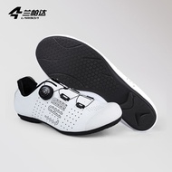 Lambda Riding Shoes Men's and Women's Road Bike Lock Shoes Power-Assisted Non-Lock Lock-Free Shoes Flat Mountain Bike Riding Shoes