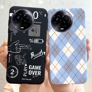 Realme 11 5G / Realme X11 RMX3785 Phone Casing Matte Soft Silm New design heart Painted Cover for Re