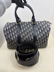 Dior 迪奧 17年 lingot40 經典老花滿印旅行包 39cm