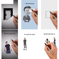 Hand-Painted Short Video Material SVG+PNG Emotional Inspirational Animation Video Material VideoScri