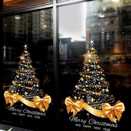 【IMBUTFL】Christmas Decal Decorative Tree Pattern Static Cling Waterproof Mold-resistant