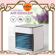 Evaporative Air-Cooler 3 Level Fan Adjustable Flaps Compact Design USB Input Living Room Kitchen Office Use (05-458)