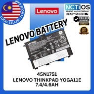 LAPTOP REPLACEMENT BATTERY FOR LENOVO 45N1750 LENOVO YOGA 11E 2ND GEN 45N1749 45N1748 45N1751 20DA 2