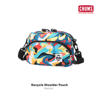 CHUMS Recycle Shoulder Pouch / กระเป๋าสะพายข้าง crossbody shoulder bag ผ้าโพลีเอสเตอร์ รีไซเคิล ชัมส