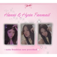 (READ DESC) WTS Newjeans HANNI,HYEIN OFFICIAL Photocard Set💝