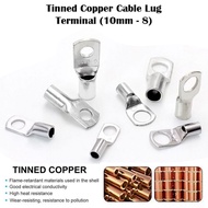 Tinned Copper Cable Lug 1.5mm2 2.5mm2 4mm2 6mm2 25mm2 35mm2 50mm2 70mm2