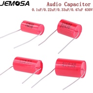 Audio Capacitor 0.1uF 0.22uF 0.33uF 0.47uF 630V DC Coupling Divider HIFI Grade Audio Capacitor For V