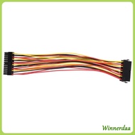 WINN Computer PSU Power Supply 24Pin Male to Female Power Extension Cable 30CM 11 8in