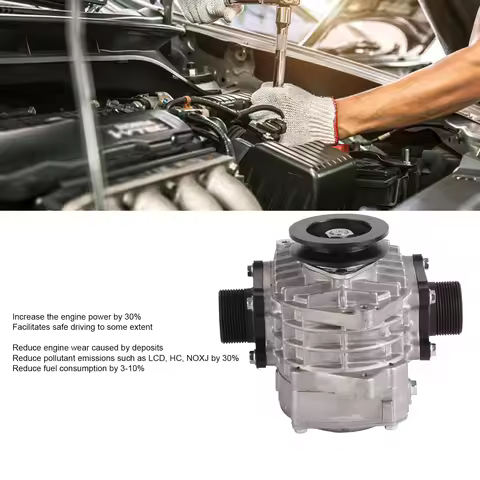 Supercharger Blower Supercharger Compressor AMR500 LCD HC NOXJ Reduction with V Pulley for 2.0 and B