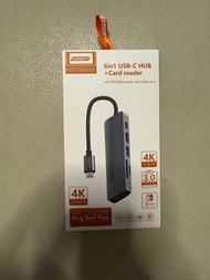 Airsky type-c adapter HDMI USB card reader 轉插 讀卡器 Mac PC Switch