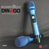 [ฟรีส่ง] ไมค์ลอย 2ตัว SOUNDVISION DW-2GO ไมค์ลอยมือถือคู่ ช่วงความถี่ UHF ดิจิตอล แบบพกพา คลื่นใหม่ 