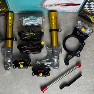 XMAX V1 V2 V3 Original SMRT USD Fork Cover Combo SMRT Stylema TX4 4Pot & Billet P34 S01 2Pot Caliper