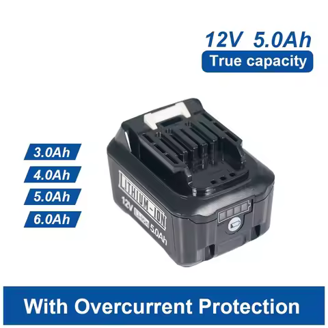 For Makita 12V 10.8V 5Ah 6Ah Power Tools Batteries Replacement 18650 lithium Battery BL1021B BL1041 