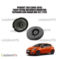 PEUGEOT 208 [2008-2015] FRONT DEPAN ABSORBER MOUNTING SEPASANG KIRI KANAN ONE SET 2 PCS