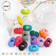 YEWW Silicone Cup Labels Tag Home Bar Creative