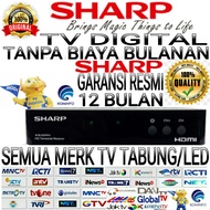 SET TOP BOX SHARP TV DIGITAL FULL HD TV TABUNG/LED