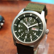Malaysia spot SEIKO original classic fashion men's nylon strap quartz watch SWRQ7534