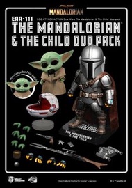 [訂貨] 野獸國 Beast Kingdom Egg Attack Action EAA 系列  EAA-111 The Mandalorian & The Child duo pack