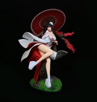 27CM Anime Naruto Hyuga Hinata Shippuden Kimono PVC Action Figure Collection Statue Model Toys Doll 