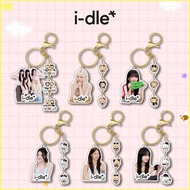 I-dle MINNIE Acrylic Keychain Backpack Pendant Cartoon Bags Accessories GI-DLE Periphery