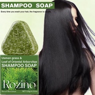Nature Triangle Usman Grass Shampoo Soap Herbal Usman Soap Leaf Ginseng Grass Cypress Hair Side C7c8