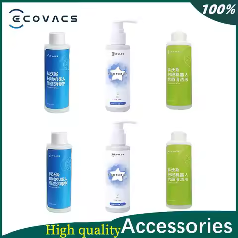 ECOVACS cleaning fluid Deebot ozmo Liquid TURBO X2/X2 pro T20 T20 N9＋T10 OMNI/T10 TURBO/X1 OMNI/X1 F