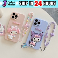 Realme 5 5i 5s 6i 9i 9 Pro 9 Pro+ Plus 10 10 Pro+ Plus 11 11 Pro 11 Pro+ Plus 5G cartoon case lanyar