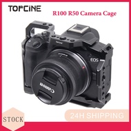 Topcine R50 Camera Cage for Canon EOS R50/R100 Video Shooting Cage Rig Filming Accessories 3/8“ Arri