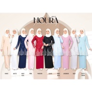 Kurung moden noura,size S M L/XL,baju raya eksklusif