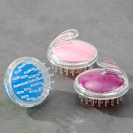 Scalp Massage Comb Home Silicone Massage Brush Bath Brush Crystal Transparent Clean Scalp Shampoo Ma