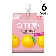 [6個裝] Amino Vital Amikatsu 果凍飲料 早晨賓格瑞口味 180g