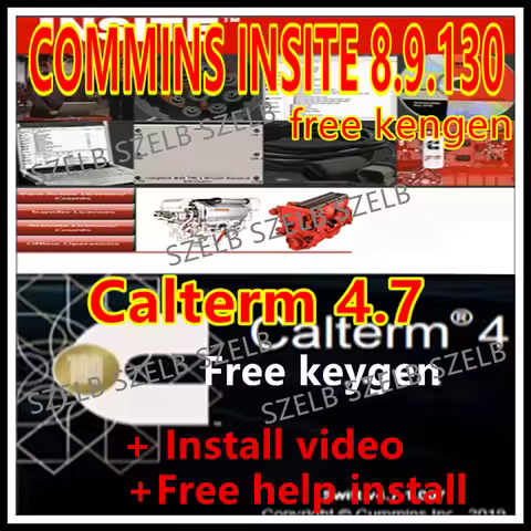 Newest Cummin Insite 8.9 PRO Engine Diagnostic Software Free Keygen + Calterm 4.7 MetaFiles v4.7.1.0