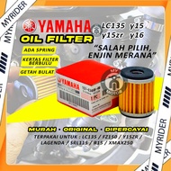 MYRIDER Yamaha Oil Filter Lc135 Y15 Y15zr Y16 Fz150 Penapis Minyak Oil Filter Y15 Lc Lagenda Oil Fil