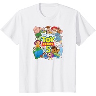 Amber's Children's and Adult's T-Shirt 24s Toy Story 5 - Character Collage T-Shirt Combed Cotton