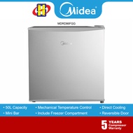 Midea Mini Bar Refrigerator (50L) Reversible Door Including Freezer Compartment Mini Fridge MDRD86FGG