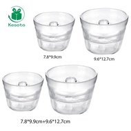 Kesoto Jar with Weighted Lid, Canning Pot, Fermentation Pot, Kimchi Pot, Container for Cold Dishes, 