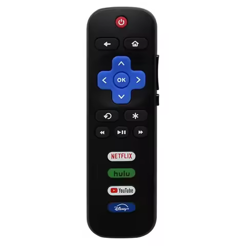 RC280A Replacement Remote Control Only for Roku TV for TCL Roku/Hisense Roku/Onn Roku/Philips Roku T